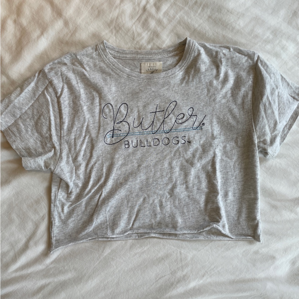 Butler University Cropped Tee